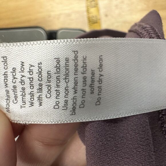 Athleta Formation 7/8 Tight Legging Medium High Rise Sheer Panel Volcanic Violet - Picture 13 of 15